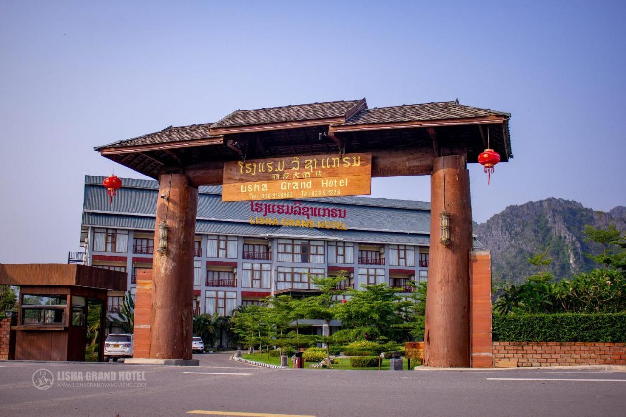 Lisha Garden Resort Hotel Vang Vieng Exterior foto